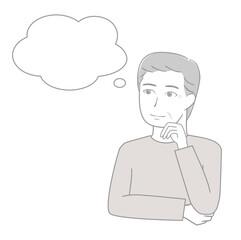 考えている高齢男性