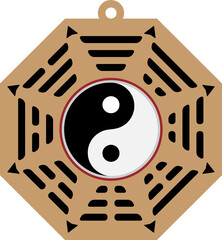 Feng Shui Eight Trigrams Protection Mirror(BaGua)