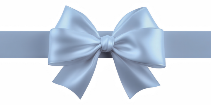 Ribbon bow gift isolated elegant satin sparkle with star and stripes for award or thanksgiving celebration with thanksgiving, sparkle, scroll