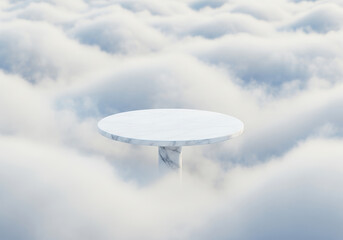 Podium Amongst the Clouds	