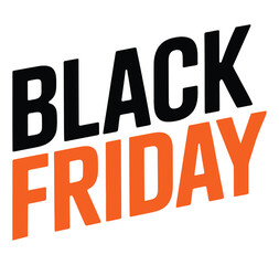 Bold Black Friday Announcement with Striking Colors for Retail Promotions and Seasonal Sales Events Capturing the Excitement of Discount Shopping