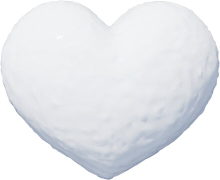 white snow on the snow shape