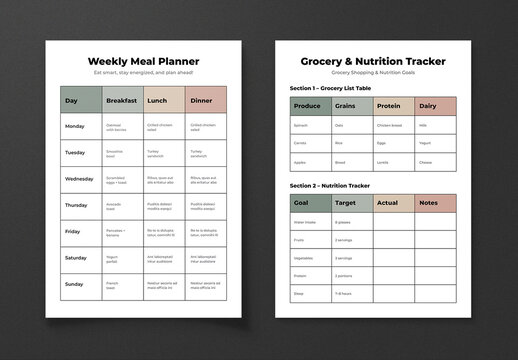 Weekly Meal Planner