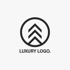 The logo is a Luxury embossed brand that focuses on simplicity, elegance, and ease of recognition.