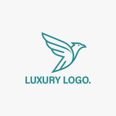 The logo is a Luxury embossed brand that focuses on simplicity, elegance, and ease of recognition.