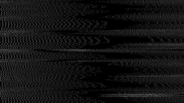 Modulation effect.Retro static glitch background.Wavy lines