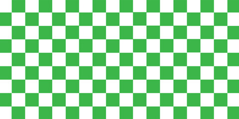 Green white checkered seamless background. Green white graphic resource checkered pattern Eps10