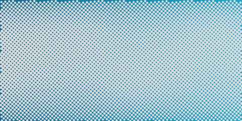 Seamless white polka dot pattern on blue background