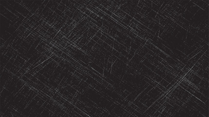 Dark textured background with numerous fine white and light gray diagonal and horizontal scratches and speckles