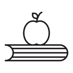 Educational icons set, Education and science glyph icon set.