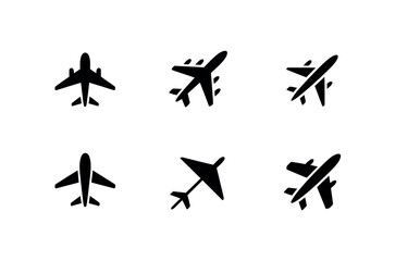 Modern Plane Outline Graphic