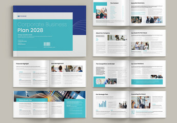 Business Plan Landscape Brochure