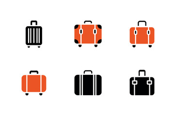 Modern Travel Bag Illustration