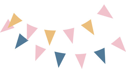 pennant banner garland