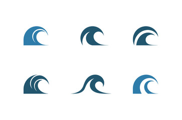 Ocean Wave Icon Design