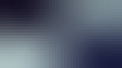 Dark Slate Gray Pixel Mosaic Gradient Background - Professional Cool Tone Abstract Texture for Corporate Presentation