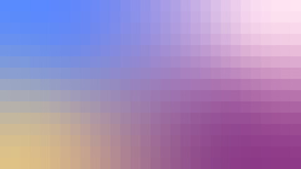 Vibrant Pink and Purple Pixel Mosaic Gradient Background - Playful Fun Texture for Gaming or Modern Event Flyer