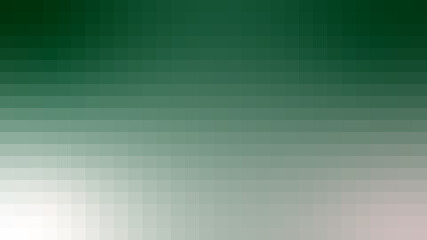 Deep Forest Green and White Pixel Mosaic Gradient Background - Natural Organic Texture for Health and Eco Theme