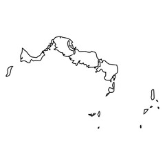 map of turks and caicos line