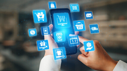 Omni-channel marketing and online shopping strategies, cross-platform customer experience, brand unification, and integrated marketing communication across digital channels. Gist