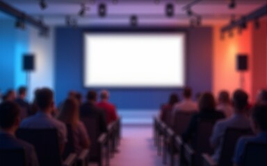 Marketing Seminar Background Blur, blur backdrop background, abstract background. High quality