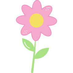Cute Flower Illustration