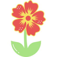 Cute Flower Illustration