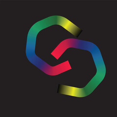 Interlocking Gradient Hexagonal Shapes: Abstract Connection and Technology