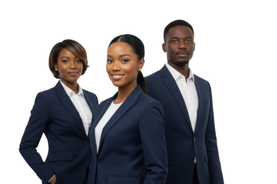 Professional confident business team for your company