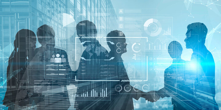 A comprehensive business intelligence dashboard for data analysis. The interface displays global metrics, team performance charts, and financial reports for strategic planning. Fermion - Powered by Adobe