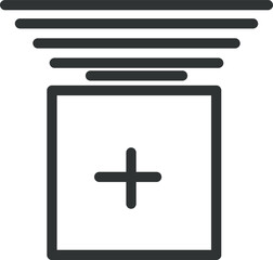 Fototapeta premium vector illustration of a cross