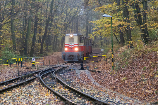 Children's railway in Budapest