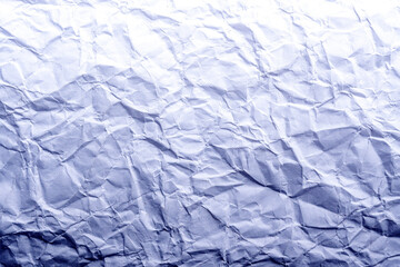 White crumpled paper texture background, vector illustration. A wrinkled and creased blank paper texture, perfect for grunge backdrop design