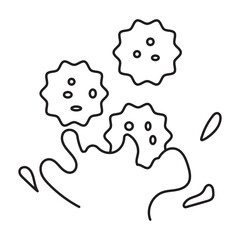 vector graphic of bakso, meetball noodle asian food