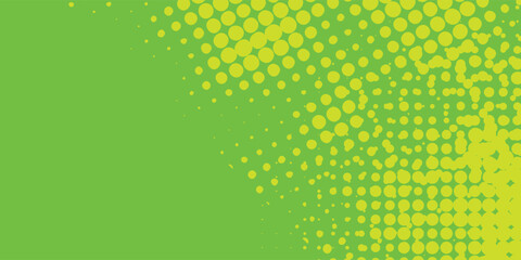 Dots halftone yellow green color pattern gradient texture backgroun modern dotted