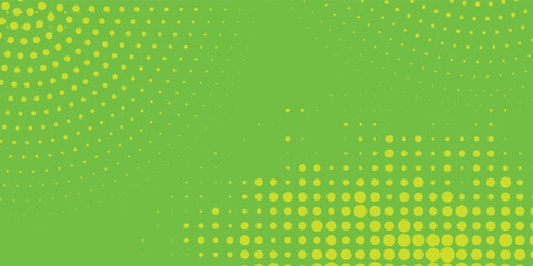 Dots halftone yellow green color pattern gradient texture backgroun modern dotted