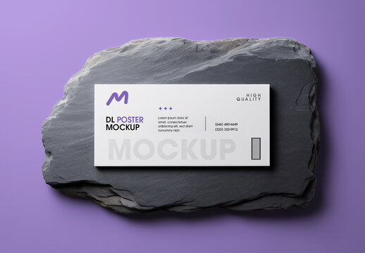 DL Flyer Mockup