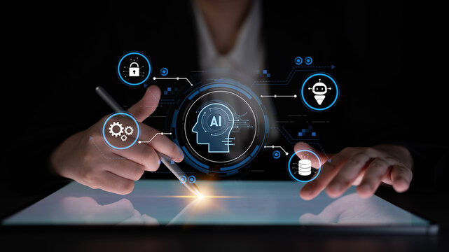 AI security and data ecosystem integrate ai, data, and security into one connected system for automation, protection, and efficient digital processes Latch