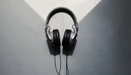Minimalist still life scene with clean modern aesthetic, dramatic window shadows and warm natural light on neutral wall, editorial-style product backdrop