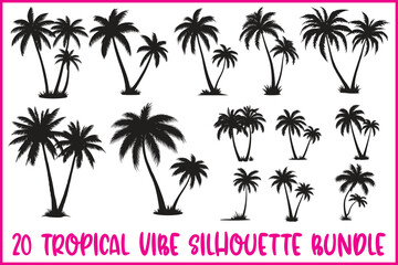 Summer Beach Palm Bundle