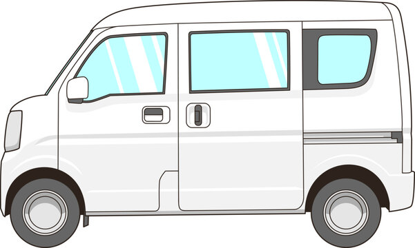 軽バン イラスト Images – Browse 79 Stock Photos, Vectors, and