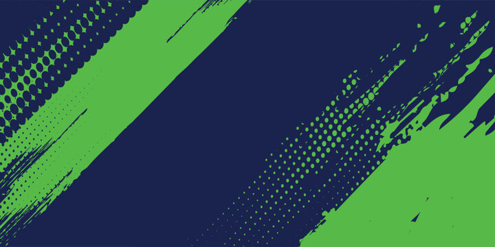 Green sports background design with abstract modern template. Vector illustration of sports players in various activities modern pop up