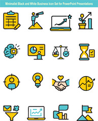 Minimalist Black and White Bu...