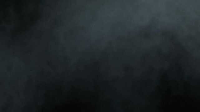 A realistic, seamless loop of smoke, steam, or fog rising. This element has a dark background  and is a perfect overlay for VFX or atmospheric effects.