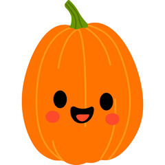 Cute Cartoon Butternut Squash Illustration