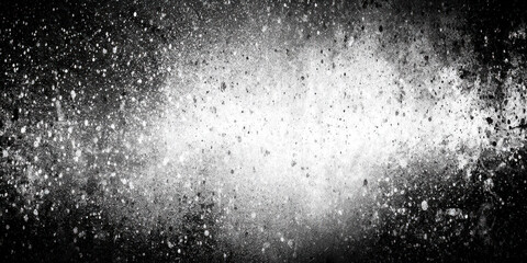 Obraz premium Dramatic abstract black dark texture background with monochrome grunge rock effect