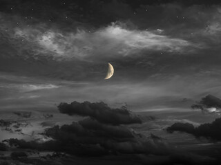 Islam moon star night isra miraj namaz sunset background mubaruk greeting islam ramadan element masjid aqsa hajj kaaba umrah eid arabian religion islamic arab muslim greeting miraj kaaba