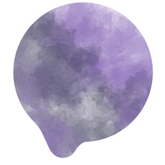 とけるまるの紫と黒の素材