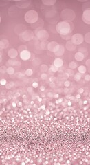 Abstract background of soft, pale pink and silver sparkle. Glittering texture for celebration design or festive events ,sparkle ,silver ,blank
