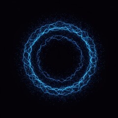 Abstract dark blue and black visualization of the fundamental quantum field, showing subtle energy fluctuations and potential particle creation, grid, futuristic, underlying